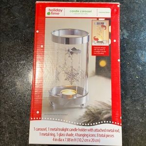 Christmas candle carousel